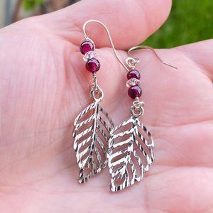 925SS crystal metaphysical fine jewelry earrings